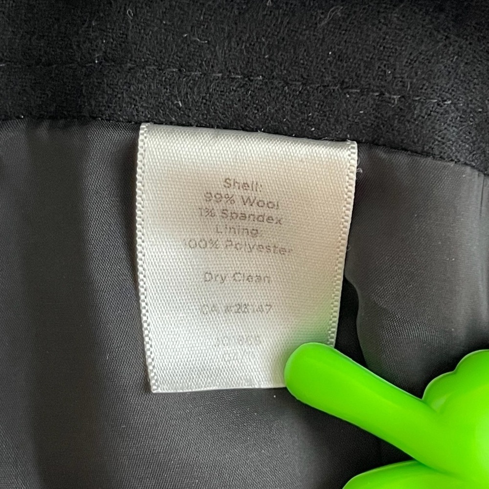 Talbots Women's Black Heritage‎ Wool Blend Straight Leg Dress Pants Size 10 - Picture 5 of 5